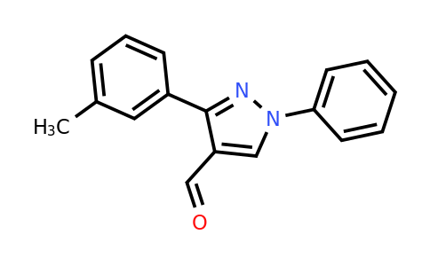 CAS 819793-63-0 | 3-(3-methylphenyl)-1-phenyl-1H-pyrazole-4-carbaldehyde