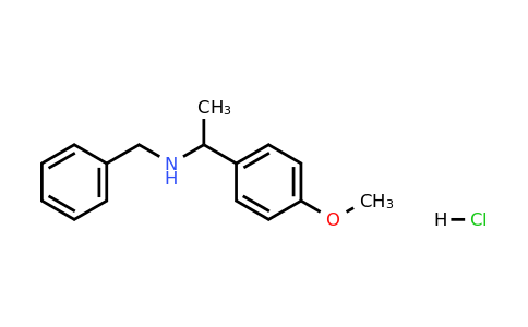 CAS 820245-51-0 | N-Benzyl-1-(4-methoxyphenyl)ethanamine hydrochloride