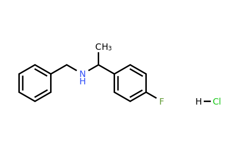 CAS 820245-52-1 | N-Benzyl-1-(4-fluorophenyl)ethanamine hydrochloride