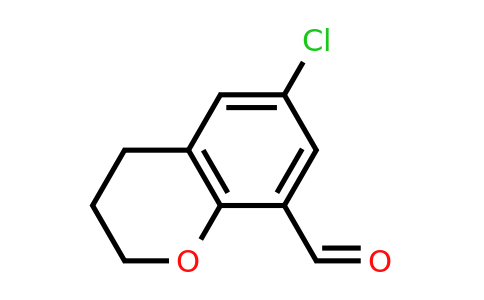 CAS 82060-87-5 | 6-chloro-3,4-dihydro-2H-1-benzopyran-8-carbaldehyde