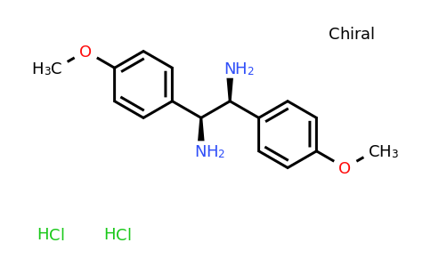 CAS 820965-96-6 | (1S,2S)-1,2-Bis(4-methoxyphenyl)ethane-1,2-diamine dihydrochloride