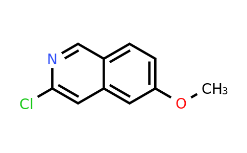 CAS 82117-20-2 | 3-Chloro-6-methoxy-isoquinoline