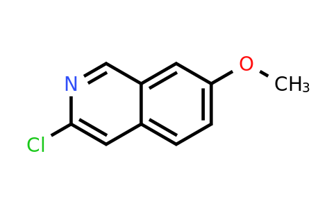 CAS 82117-21-3 | 3-Chloro-7-methoxy-isoquinoline