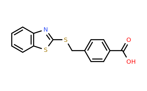 CAS 82145-84-4 | 4-[(1,3-benzothiazol-2-ylsulfanyl)methyl]benzoic acid