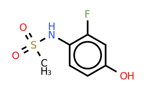 CAS 821765-75-7 | N-(2-fluoro-4-hydroxyphenyl)methanesulfonamide