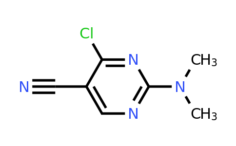 CAS 82183-24-2 | 4-Chloro-2-(dimethylamino)pyrimidine-5-carbonitrile