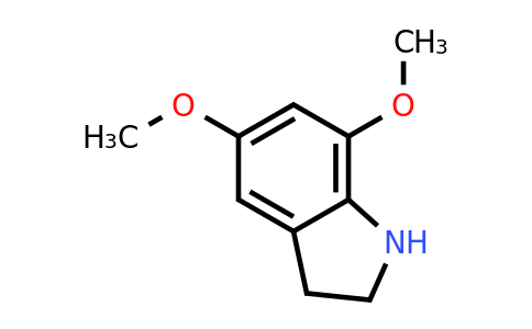CAS 82260-13-7 | 5,7-dimethoxy-2,3-dihydro-1H-indole