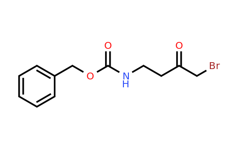 CAS 82267-34-3 | (4-Bromo-3-oxo-butyl)-carbamic acid benzyl ester