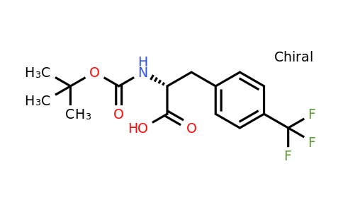 CAS 82317-83-7 | Boc-4-(trifluoromethyl)-D-phenylalanine