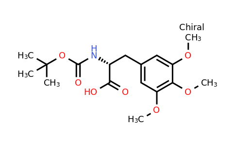 CAS 82317-85-9 | (2R)-2-[(Tert-butoxy)carbonylamino]-3-(3,4,5-trimethoxyphenyl)propanoic acid