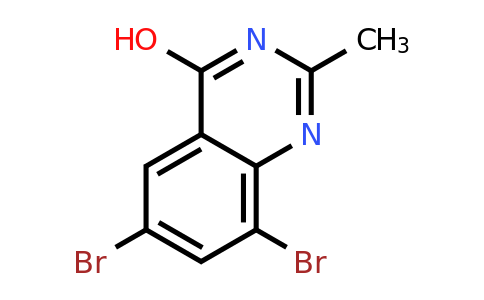 CAS 82326-77-0 | 6,8-Dibromo-2-methylquinazolin-4-ol