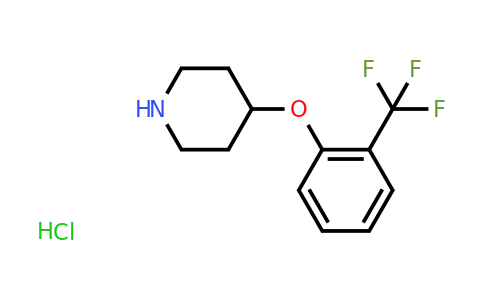 CAS 823782-74-7 | 4-(2-(Trifluoromethyl)phenoxy)piperidine hydrochloride