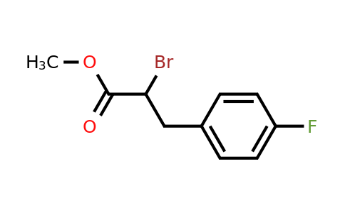 CAS 82455-06-9 | methyl 2-bromo-3-(4-fluorophenyl)propanoate