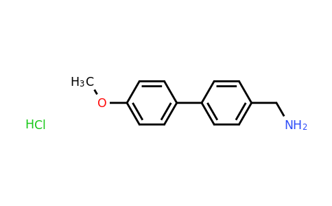 CAS 82487-45-4 | (4'-Methoxy-[1,1'-biphenyl]-4-yl)methanamine hydrochloride
