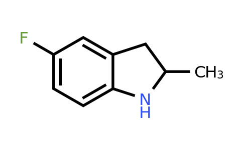 CAS 825-70-7 | 5-Fluoro-2-methylindoline