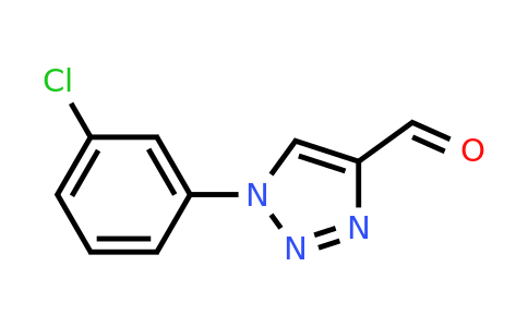 CAS 825635-27-6 | 1-(3-Chlorophenyl)-1H-1,2,3-triazole-4-carbaldehyde