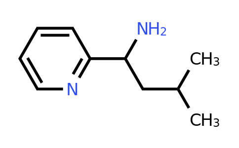 CAS 825647-69-6 | 3-methyl-1-(pyridin-2-yl)butan-1-amine