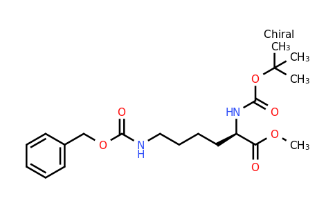 CAS 82611-49-2 | (R)-Methyl 6-(((benzyloxy)carbonyl)amino)-2-((tert-butoxycarbonyl)amino)hexanoate