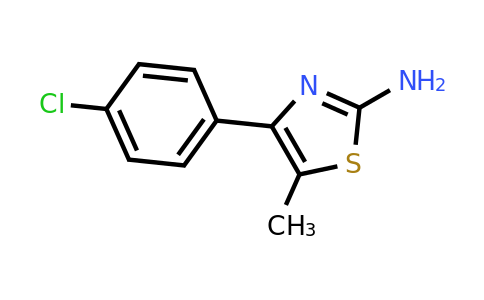 CAS 82632-77-7 | 4-(4-chlorophenyl)-5-methyl-1,3-thiazol-2-amine