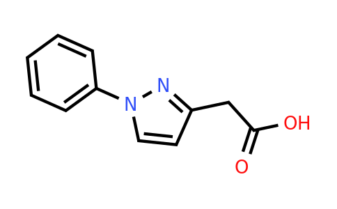 CAS 82668-47-1 | 2-(1-phenyl-1H-pyrazol-3-yl)acetic acid
