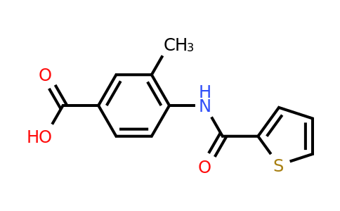 CAS 827002-04-0 | 3-methyl-4-(thiophene-2-amido)benzoic acid
