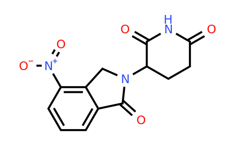 CAS 827026-45-9 | 3-(4-Nitro-1-oxoisoindolin-2-yl)piperidine-2,6-dione