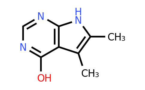 CAS 82703-35-3 | 5,6-Dimethyl-7H-pyrrolo[2,3-D]pyrimidin-4-ol