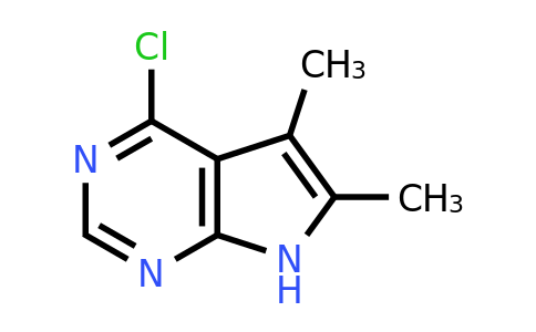 CAS 82703-38-6 | 4-chloro-5,6-dimethyl-7H-pyrrolo[2,3-d]pyrimidine