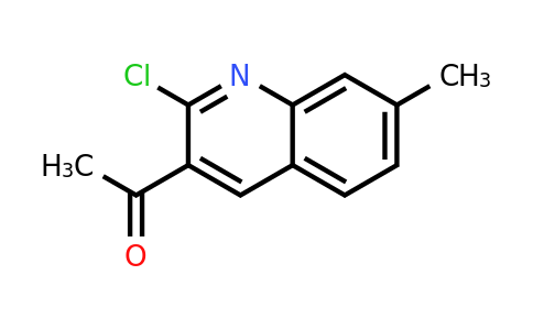 CAS 82736-23-0 | 1-(2-Chloro-7-methylquinolin-3-yl)ethanone