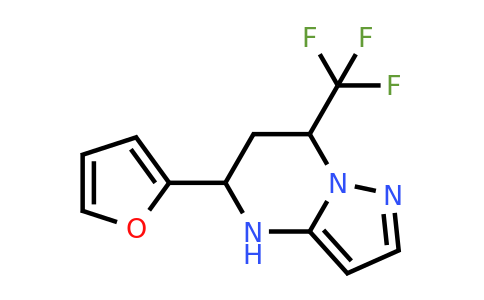 CAS 827588-61-4 | 5-(Furan-2-yl)-7-(trifluoromethyl)-4,5,6,7-tetrahydropyrazolo[1,5-a]pyrimidine