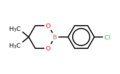 CAS 827605-29-8 | 4-(5,5-Dimethyl-1,3,2-dioxaborinan-2-YL)chlorobenzene