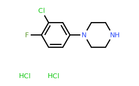 CAS 827614-46-0 | 1-(3-Chloro-4-fluorophenyl)piperazine dihydrochloride