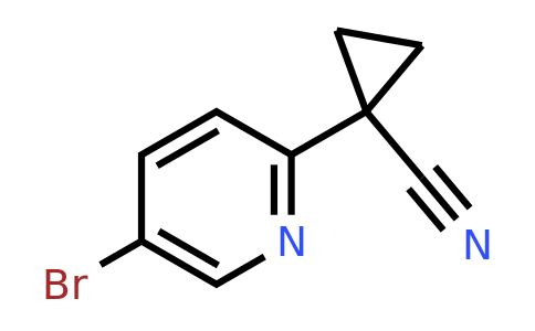 CAS 827628-15-9 | 1-(5-Bromopyridin-2-YL)cyclopropanecarbonitrile