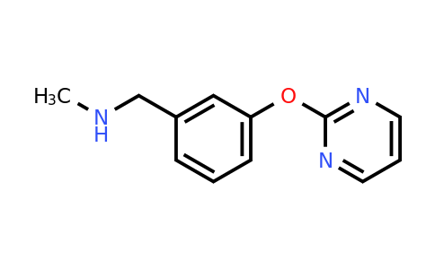 CAS 828242-93-9 | N-Methyl-1-(3-(pyrimidin-2-yloxy)phenyl)methanamine