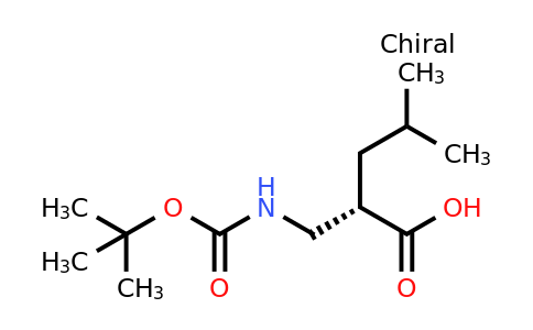 CAS 828254-18-8 | (S)-2-(Tert-butoxycarbonylamino-methyl)-4-methyl-pentanoic acid