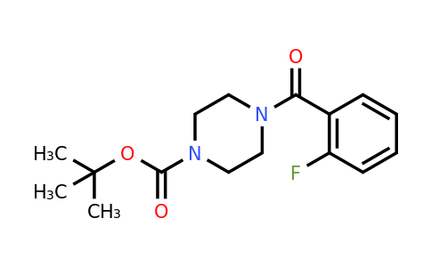 CAS 828298-39-1 | tert-Butyl 4-(2-fluorobenzoyl)piperazine-1-carboxylate