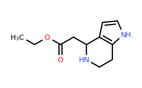 CAS 82859-02-7 | (4,5,6,7-Tetrahydro-1H-pyrrolo[3,2-c]pyridin-4-yl)-acetic acid ethyl ester