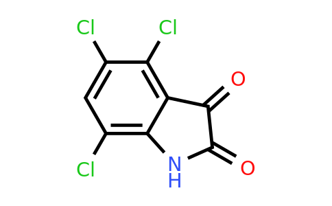 CAS 828911-72-4 | 4,5,7-trichloro-2,3-dihydro-1H-indole-2,3-dione
