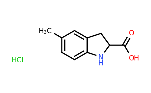 CAS 82924-42-3 | 5-Methylindoline-2-carboxylic acid hydrochloride