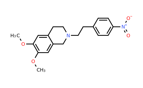 CAS 82925-01-7 | 6,7-Dimethoxy-2-(4-nitrophenethyl)-1,2,3,4-tetrahydroisoquinoline