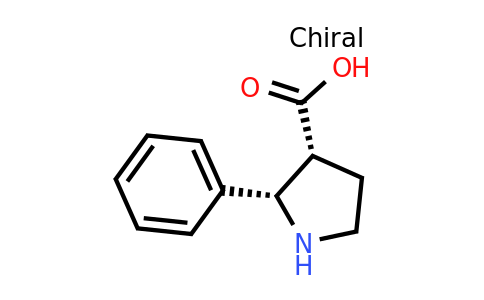 CAS 82959-87-3 | (2S,3R)-2-Phenylpyrrolidine-3-carboxylic acid