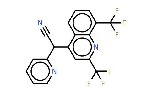 CAS 83012-12-8 | 2,8-Bis(trifluoromethyl)-2'-(2-pyridyl)-4-quinolineacetonitrile