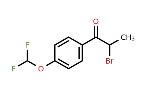 CAS 83022-57-5 | 2-bromo-1-[4-(difluoromethoxy)phenyl]propan-1-one