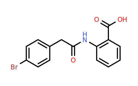 CAS 831207-45-5 | 2-[2-(4-Bromophenyl)acetamido]benzoic acid