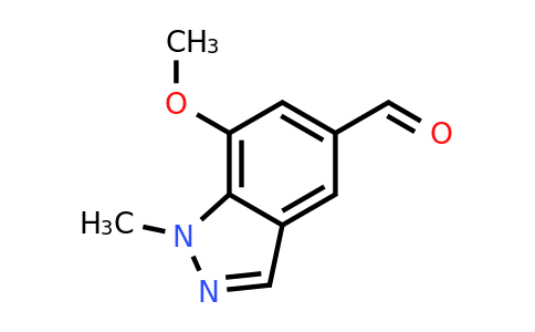 CAS 831222-99-2 | 7-Methoxy-1-methyl-1H-indazole-5-carbaldehyde