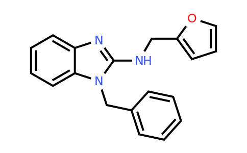 CAS 831234-13-0 | 1-Benzyl-N-[(furan-2-yl)methyl]-1H-1,3-benzodiazol-2-amine