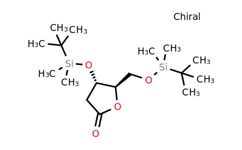 CAS 83159-91-5 | (4S,5R)-4-[tert-butyl(dimethyl)silyl]oxy-5-[[tert-butyl(dimethyl)silyl]oxymethyl]tetrahydrofuran-2-one