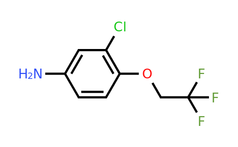 CAS 83190-04-9 | 3-Chloro-4-(2,2,2-trifluoroethoxy)aniline