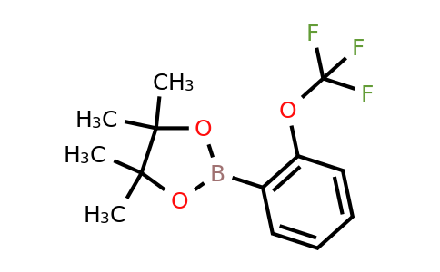 CAS 832114-04-2 | 4,4,5,5-Tetramethyl-2-(2-trifluoromethoxyphenyl)-1,3,2-dioxaborolane