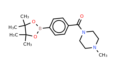 CAS 832114-06-4 | 4-(4-Methylpiperazine-1-carbonyl)phenylboronic acid, pinacol ester